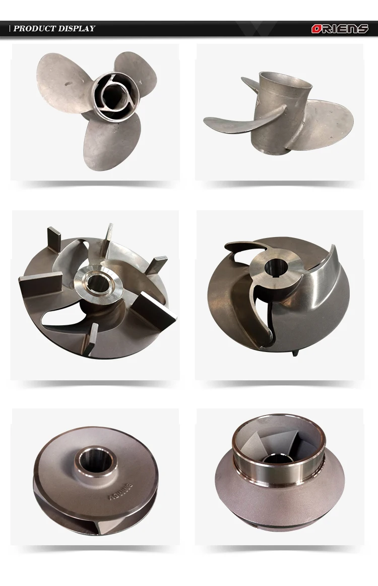 Steel Casting Water Pump Impeller Centrifugal Pump Impellers Buy