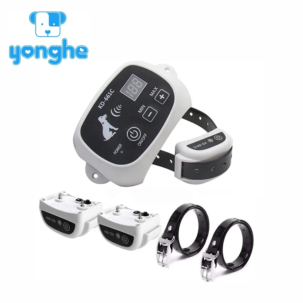 

Amazon best sellers 2018 Electric Pet Fence Outdoor Wireless Dog Training Fence for 3 dogs, 6 colors