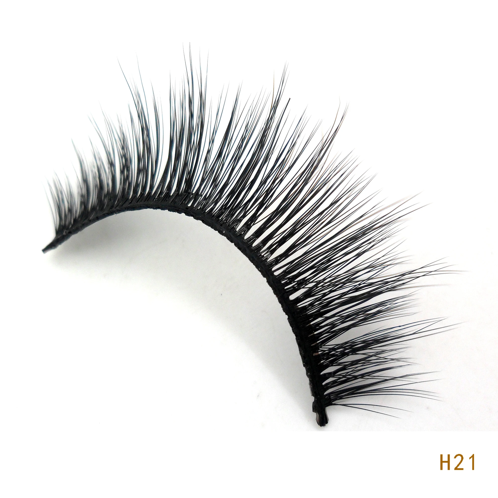 

Wholesale Custom Private Label Box 3d Lash Faux Eyelash, Black