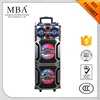 MBA New Design Double 10 inch Big Power Active Amplifier Speaker With USB/SD/FM/BT/RC/EQ