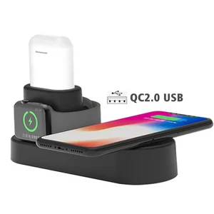 4 1 10W Wireless Charger Phones Tablets & Earphones