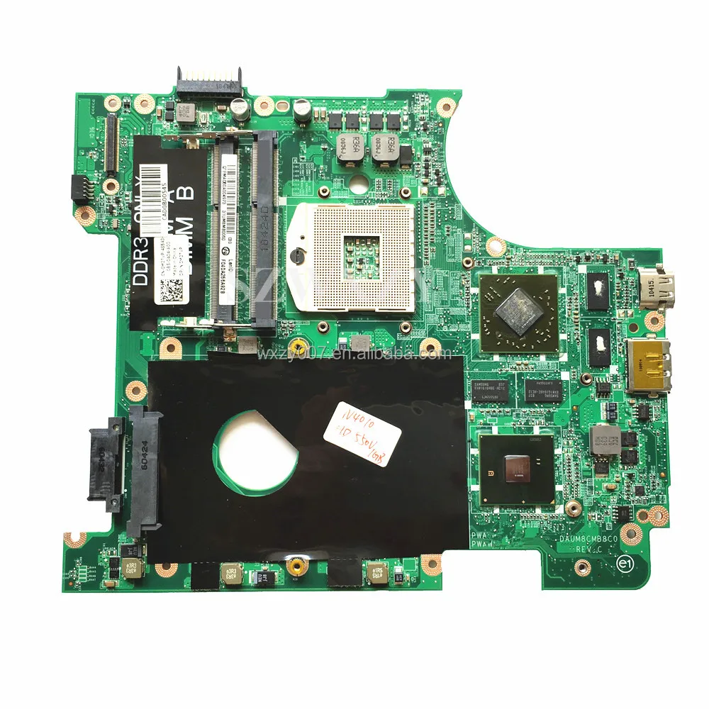 

For Dell N4010 Laptop Motherboard CN-0M2TVP M2TVP HM57 DDR3 DAUM8CMB8C0 Mainboard 100% Tested