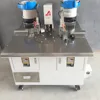 Patented Product Automatic Fabric Covered Button Making Machine for Upholstery Cloth Button