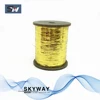 Gold metallic yarn lurex thread m type