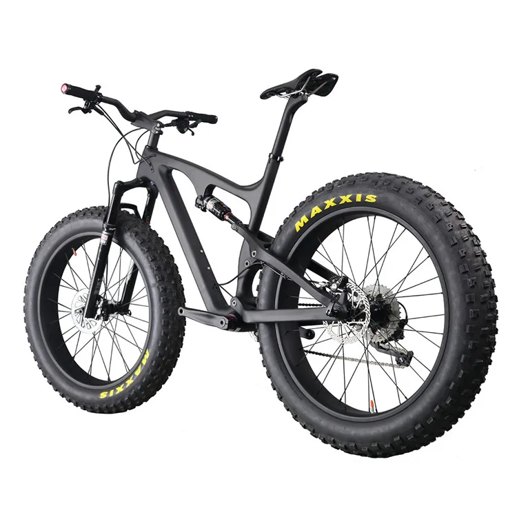 fat bike with front suspension