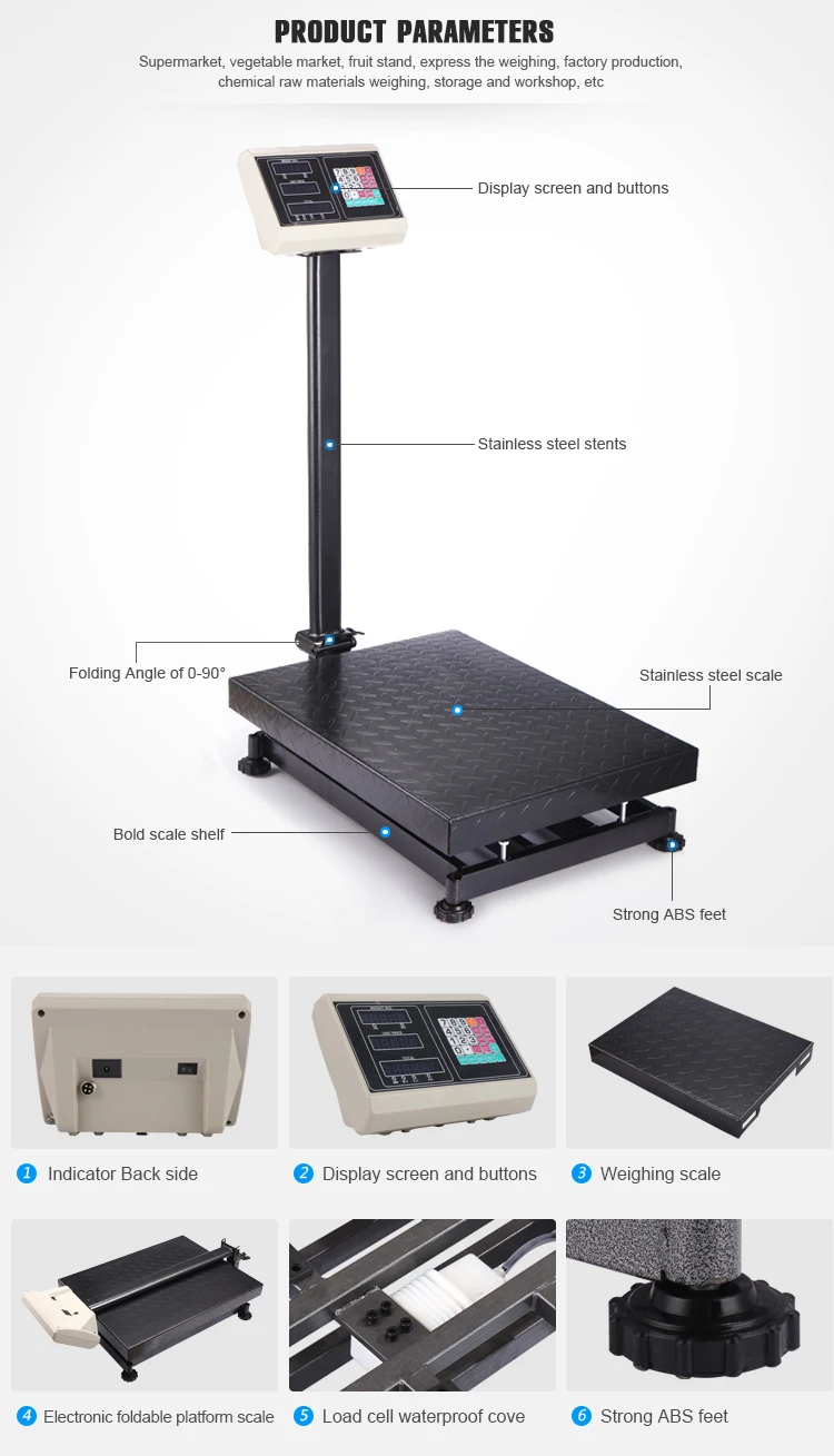 New Products Electronic Foldable Platform Scale - Buy Platform Scale ...