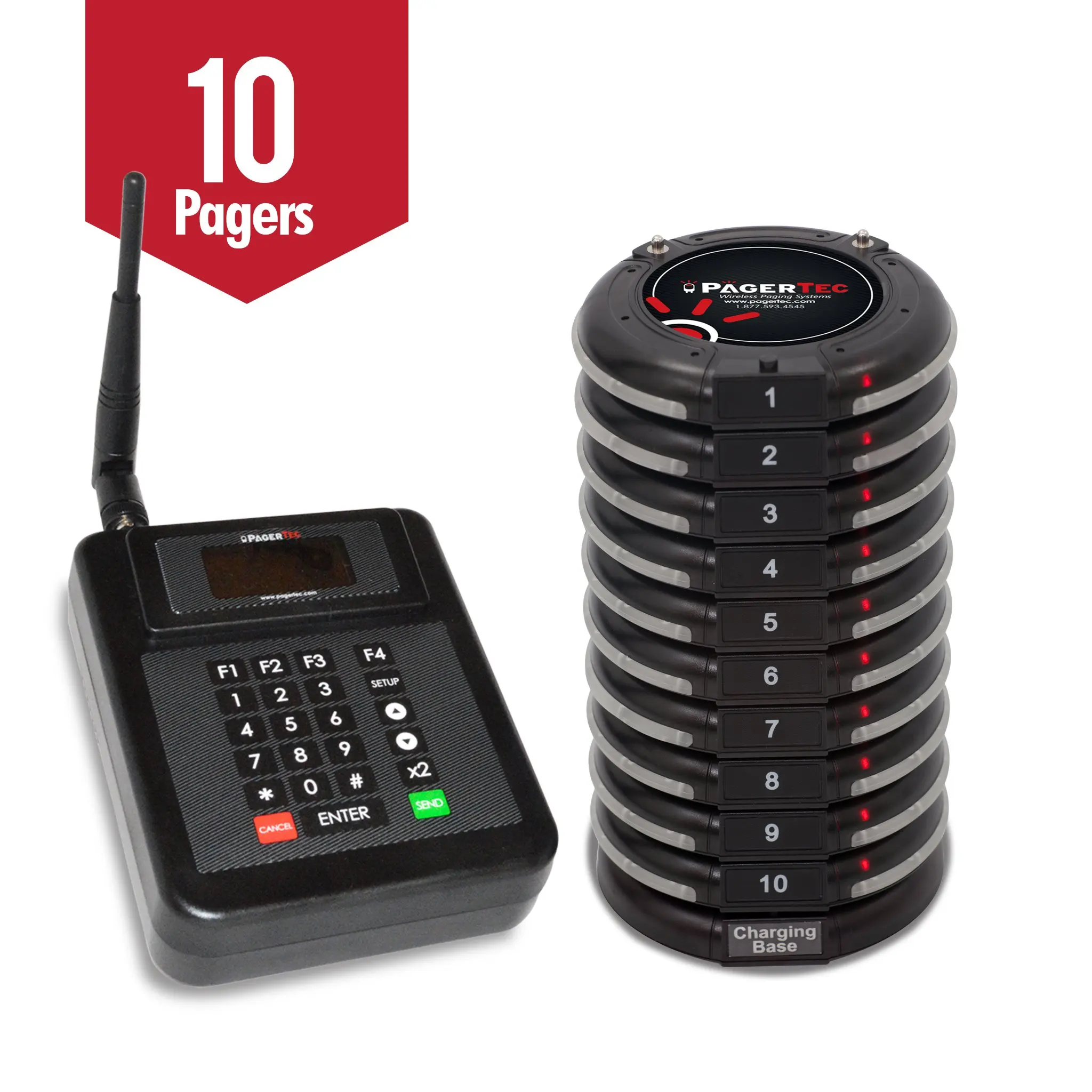 Buy Pagertec Digital Coaster 2.0 Paging System, Coaster ...