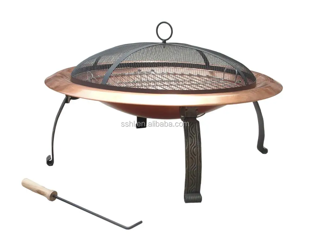 銅製屋外暖炉ファイヤーピット脚とバーベキューグリル Buy Fire Pit Outdoor Big Fire Pit Large Fire Pit Product On Alibaba Com