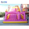 Outdoor Play Activities Inflatable Shark Slide Inflatable Dry Water Slide Customized Inflatable Climbing Wall Combo
