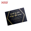 LOGO gold embossed hot foil stamped business cards