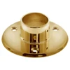 Brass/bronze machined wheel neck hub flange, brass neck flange plate