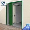 Modern Aluminium Alloy Carbarn Gate 16X8 Weather Stripping Remote Control Side Corner Garage Door