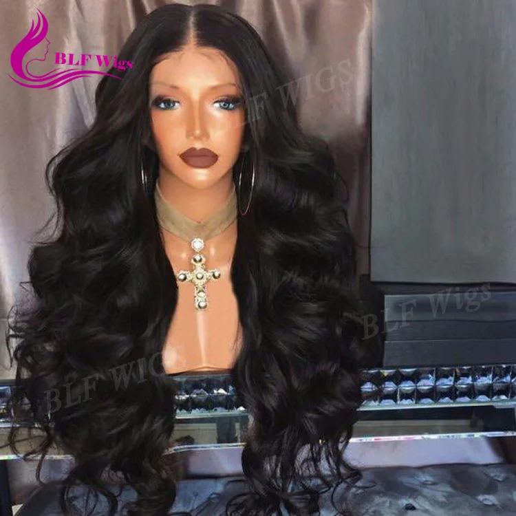 

Brazilian Human Hair Body Wave Glueless Full Lace Wig Virgin Hair Lace Front Human Hair Wigs, N/a