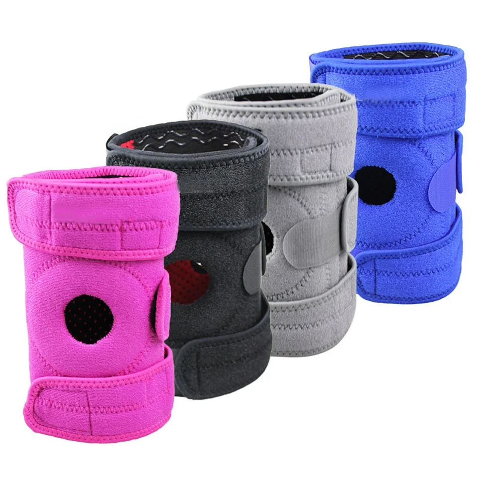 

Best selling Mountaineering/Riding knee support, Gray red blue