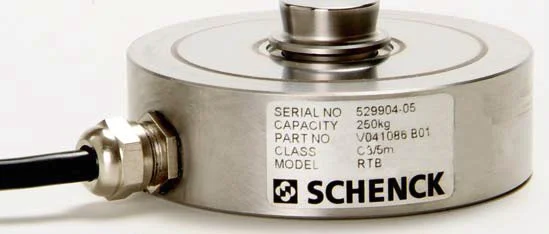 Schenck Process Ring Torsion Load Cell RTB C3 C6 250kg Weighing Sensor