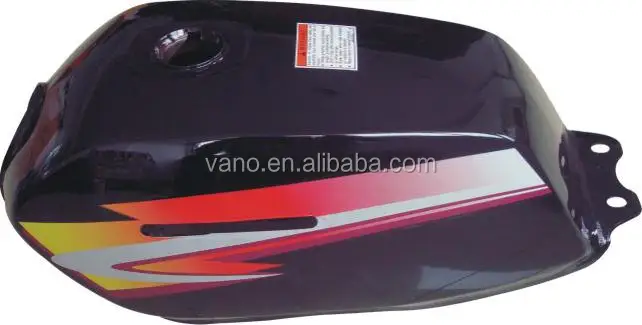 black silver blue red motorcycle fuel tank AX100