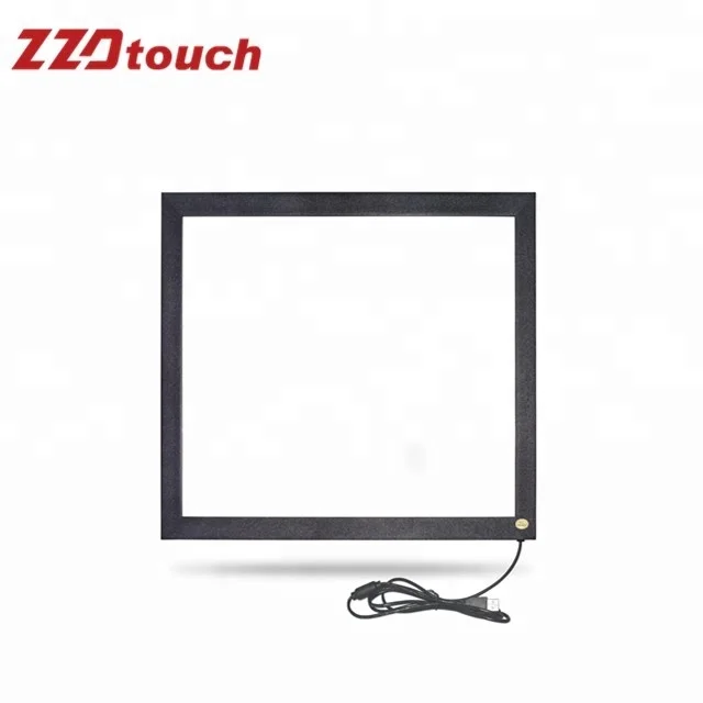 

Hot Sales 18.5 Inch Infrared Touch Screen Frame, 2 points Touch Overlay for LCD Panel, Black