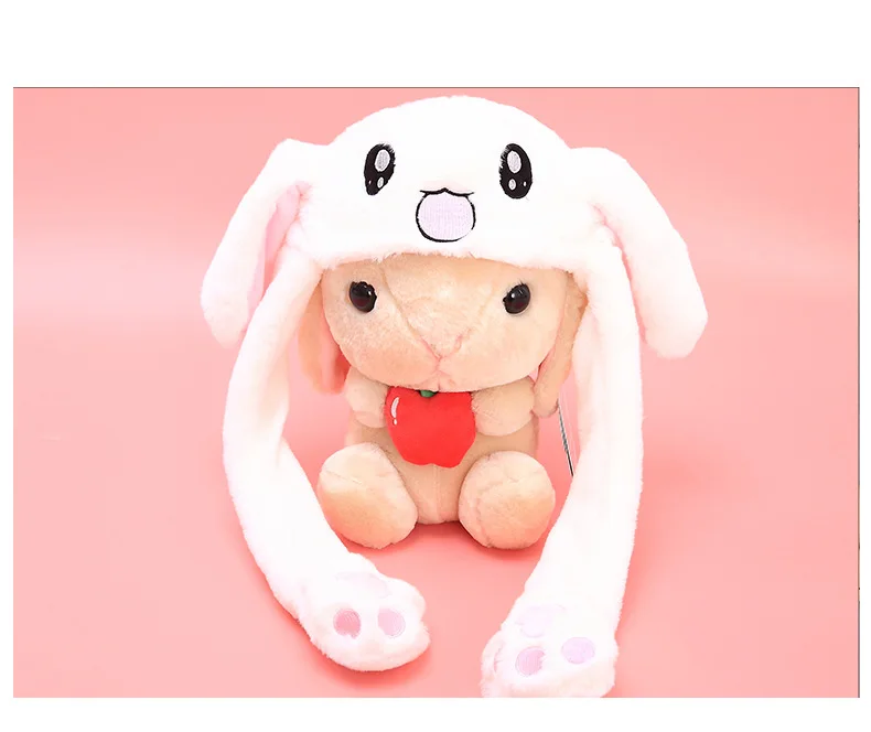 2020 Cute Kawaii Amazon Rabbit Hat Ears Soft Plush Party Hat Dance Kids Girlfriend Cartoon