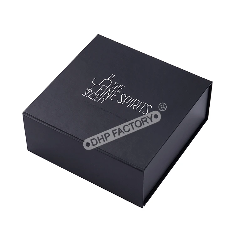 Flap Lid Packaging Cardboard Bespoke Custom Magnetic Closure Gift Box