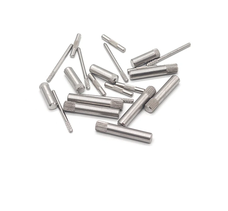 Custom Stainless steel knurled dowel pins Products from Shanghai Oking