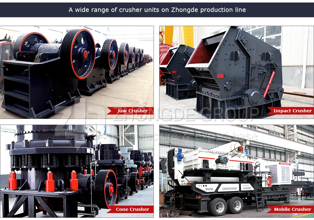 Zhongde production line
