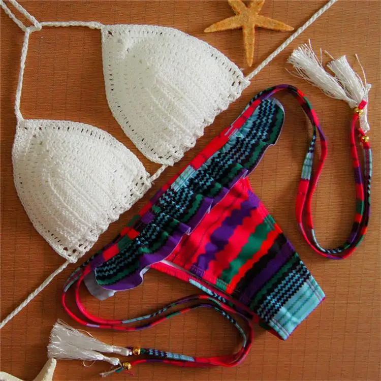 Venta al por mayor trajes de baños tejidos a crochet compre online ...