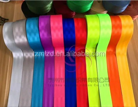
Explosion section 4.8CM high strength car polyester seat belt recreation outdoor ribbon anti-aging multi-color choice 