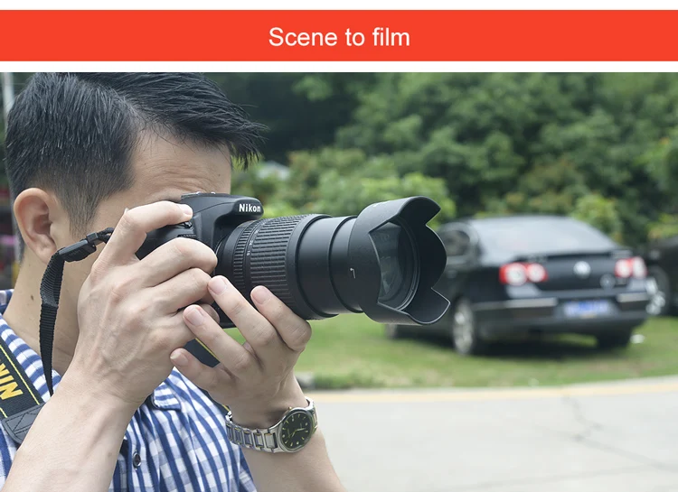 Kingma New Arrival Good Quality Lens Hood For Nikon D7500 / D7100