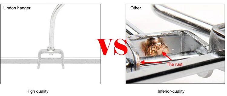 Discount 60% off Free Samples Wholesale Towels Chrome Metal Sock Skirt Clip Pants Hangers with Clips.jpg