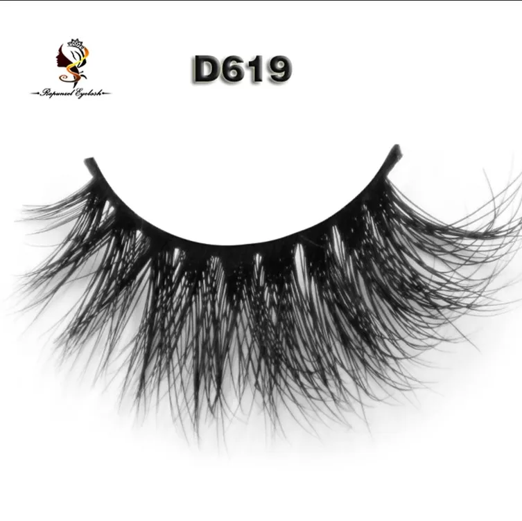 

High quality no shedding 3d mink eye lashes, Natural black