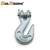 rigging drop forged alloy steel yellow zinc clevis grab hook