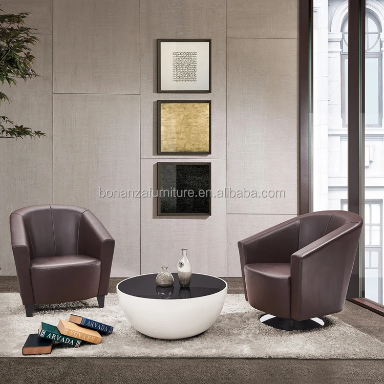 8018#leather armchair office leather chair for office