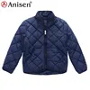 windproof kids quilted polyfill down look winter jacket