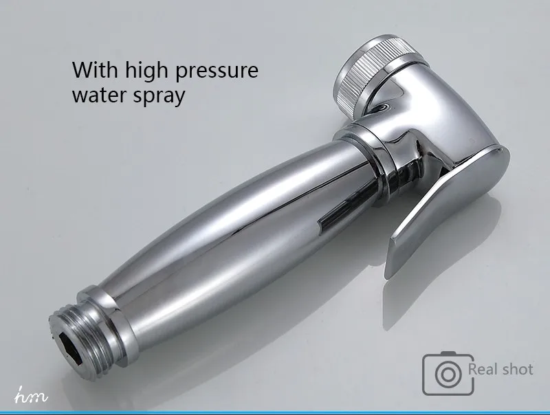 Wall Mounted Chrome Finish Toilet Jet Spray/hygienic Toilet Spray