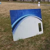 TJ147 Digital printingTransparent PVC acrylic and White color of ABS sheet