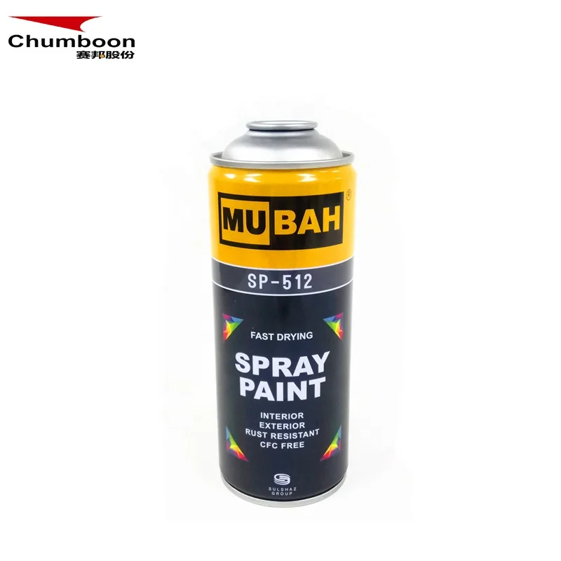 Cmyk Printing Empty Aerosol Tin Cans Refillable Spray Paint Cans