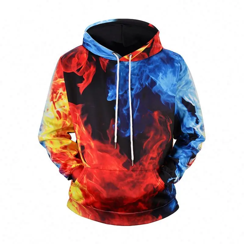 

Breathable Printed Pullover 3D Print Mens Hoodies, 1color or customized