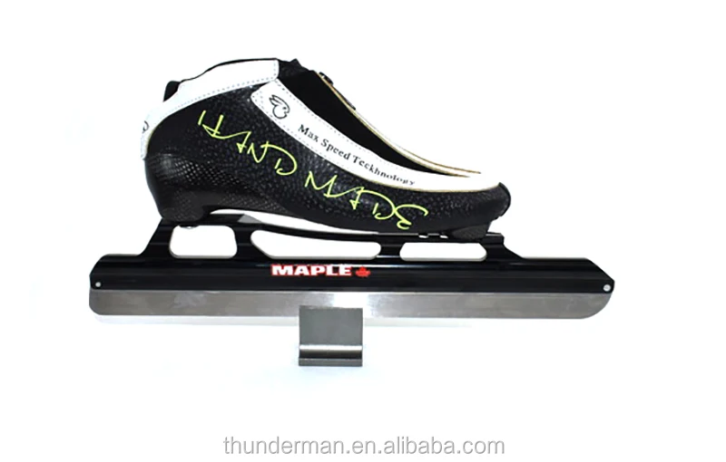 Carbon Fiber Leather Longtrack Competition Ice Speed Skates Sports Ice
