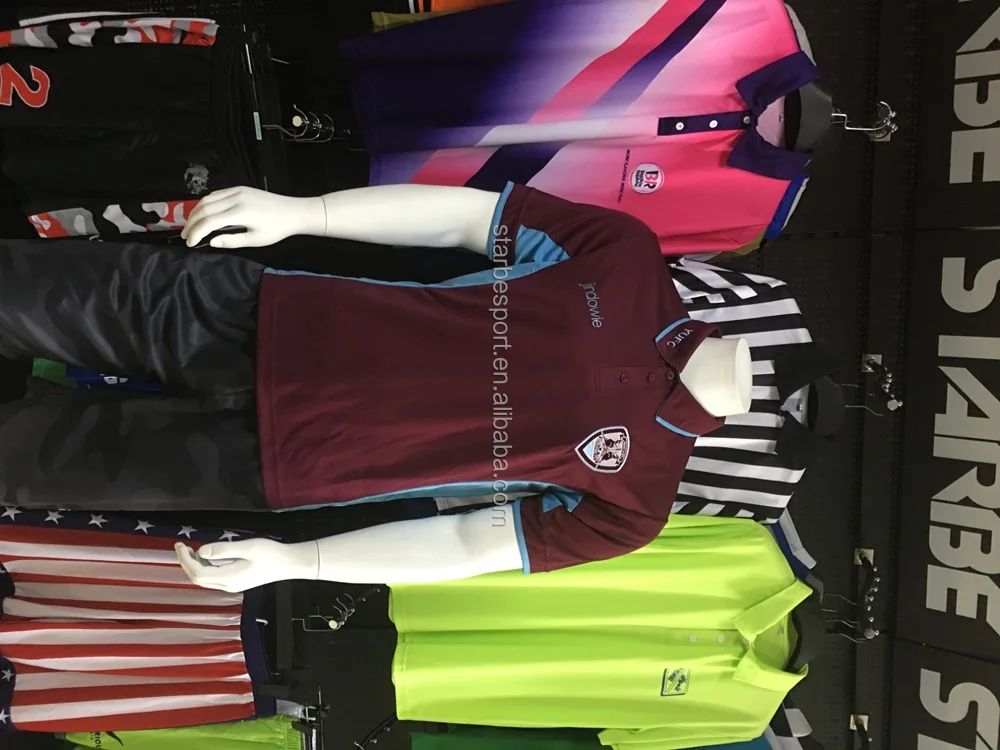 
custom dry fit polyester embroidery logo sport polo shirt wholesale 