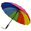 2019 roton bonnie Auto open advertising unbreakable storm rainbow golf umbrella for sale