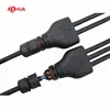 Outdoor cable splitter type hot sale aohua waterproof connector