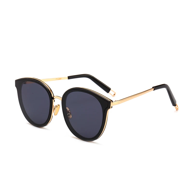 

10039 Superhot 9 Color Choice Flat PC Frame Hot Sale In Asia Market Korea Style Women Sunglasses