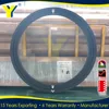 Aluminium Round Open Glass Windows
