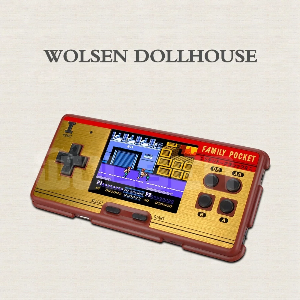 

3.0'' Screen Classic Family Pocket Super games portable handheld game console built in 638 game