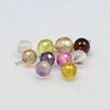 3mm-8mm round multi faceted cubic zirconia gemstone balls