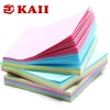 KAII Assorted Bright Colors Memo Paper Cube, 500 Paper Notes Per Pack. Handy on Desk When You Need a Quick Note