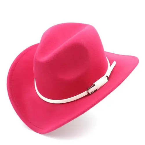 womens pink cowboy hat