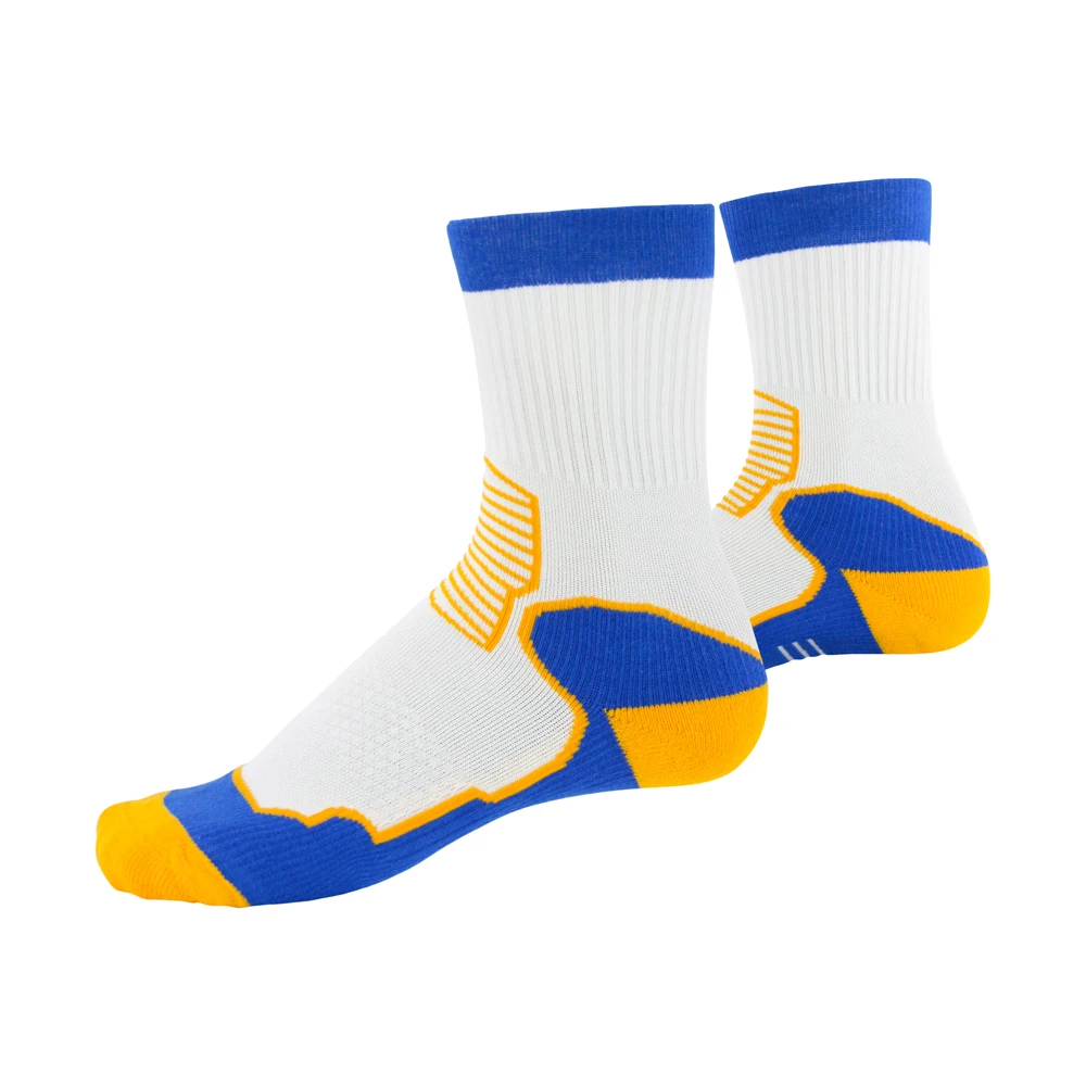 Custom Sweat Basketball Breathable Socks White Sport Socks