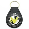 USA counter terrorist unit emboss logo leather key chain