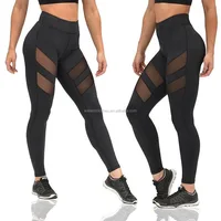 

Wholesale Walson Compression Skin Tight Mesh Sport Gym Wear Women Yoga Pants